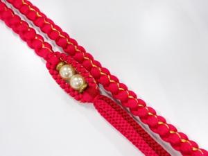 正絹　振袖用　手組帯締め